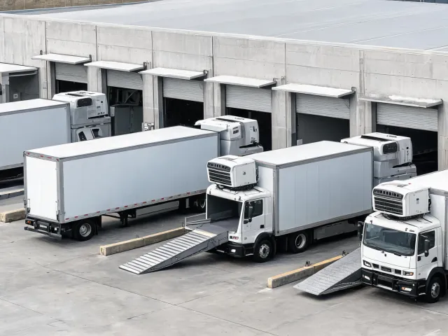 Food distribution dock