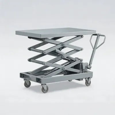 hydraulic scissor lift cart